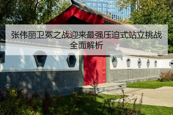 张伟丽卫冕之战迎来最强压迫式站立挑战全面解析
